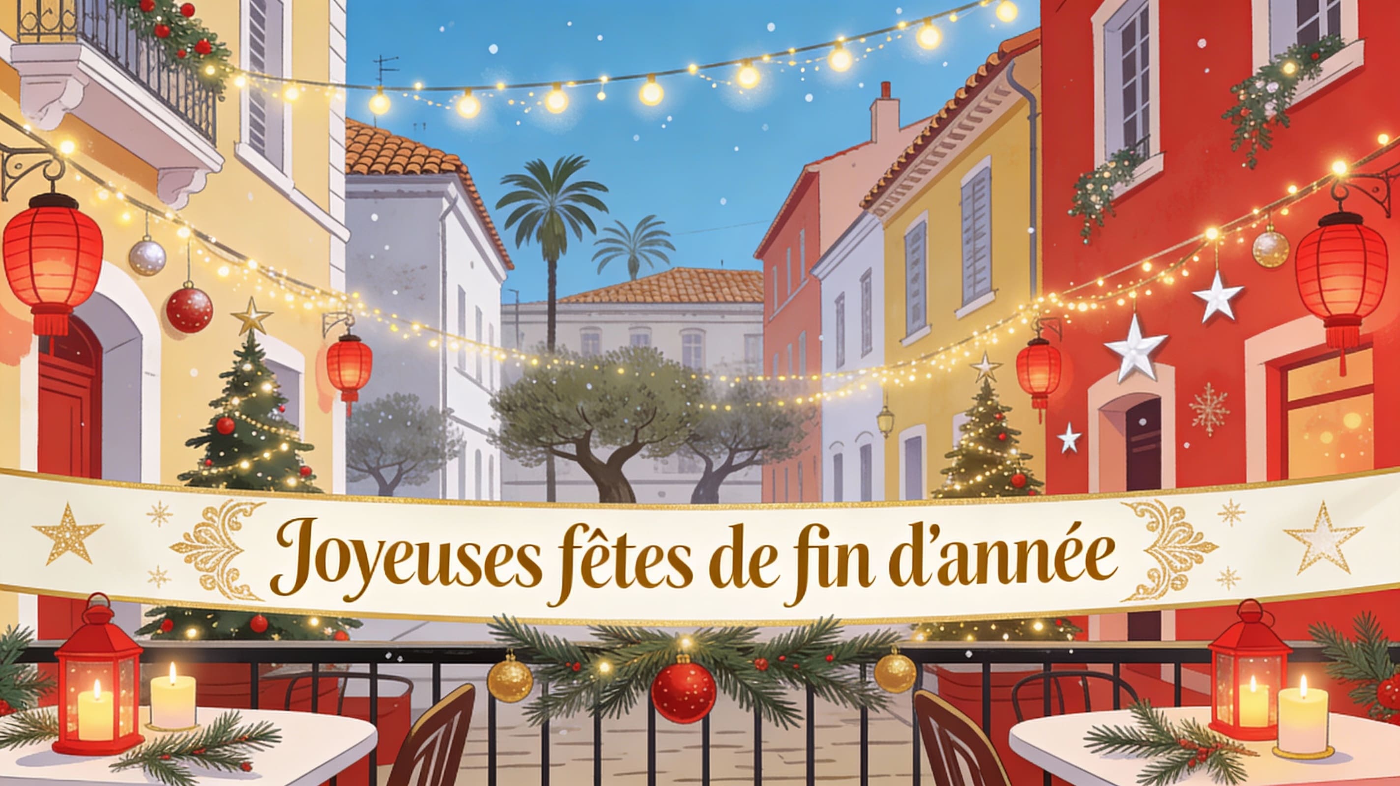 Joyeuses Fêtes de fin d'année